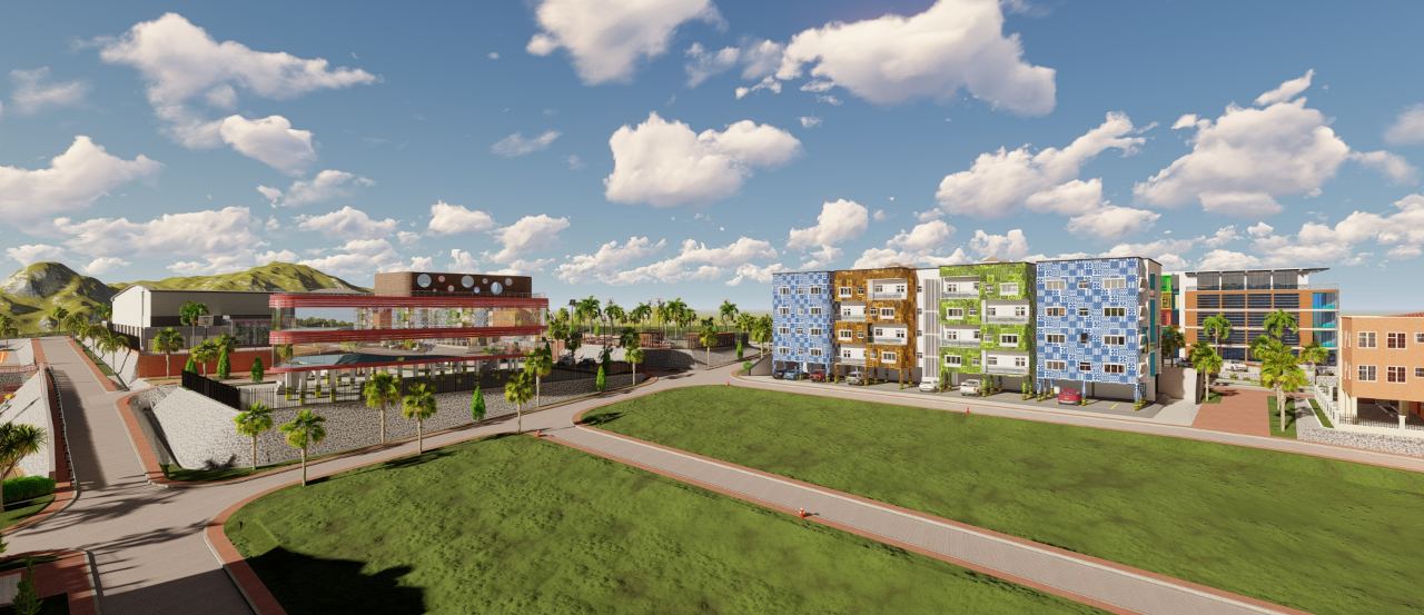 Programme immobilier mixte — Vue d'ensemble